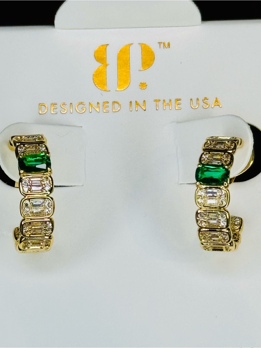Bomb party May 2026 Birthday earrings “The Avery Hoops”